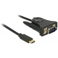 DeLOCK USB 2.0 Adapter [1x USB-C stekker - 1x RS232-stekker] 62964 1.8 m