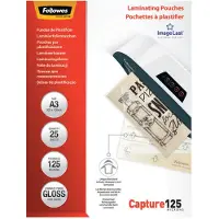 Fellowes lamineerfolie ImageLast, glanzend, A3, dikte 125 micron, 25 stuks