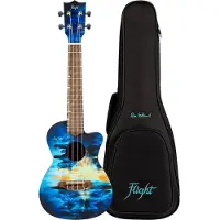 Flight Elise Ecklund Signature Concert Ukulele - City -