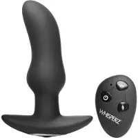 Whisperz Dirty Talk Vibrerende Buttplug - Zwart