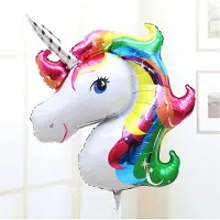 Ballongkungen AB Folieballon rainbow unicorn SuperShape (multi kleuren pastel)