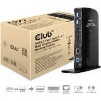 Club 3D USB 3.0 Dual Display 4K60HZ Docking Station