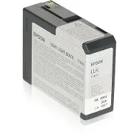 Epson T580 (C13T580900) Inktcartridge Licht licht-zwart