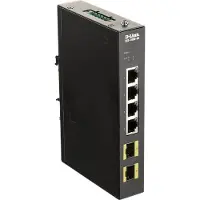 D-Link Beheerde Gigabit Ethernet-switch - DIS-100G-6S - 6 Poorten - Zwart
