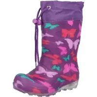 Beck Regenlaarzen lichtlila / gemengde kleuren