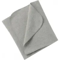 Engel - Baby-Decke mit Muschelkante - Deken 80 x 100 cm, grijs