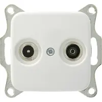 Busch-Jaeger Reflex SI Stopcontact Coax Wit