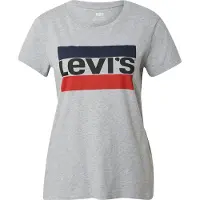 Levi's Shirt 'The Perfect Tee' navy / grijs / rood