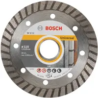 Bosch 2608602393 Power Tools Diamanten doorslijpschijf Diameter 115 mm Boordiameter 22.23 mm Metselwerk, Beton 1 stuk(s)