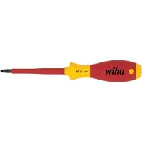 Wiha Schroevendraaier | maat PZD 1 | klinglengte 80 mm VDE geïsoleerd | 1 stuk - 00878 00878