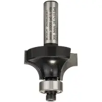 Bosch - Afrondprofielfrezen 8 mm, R1 8 mm, L 15,5 mm, G 53 mm