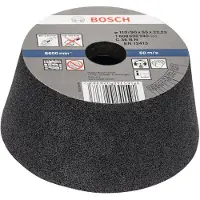 Bosch Accesorios Schuurkom, conisch - steen/beton 90 mm, 110 mm, 55 mm, 36 1st - 1608600240