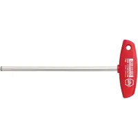 Wiha 334R060150 Stiftsleutel met dwarsgreep zeskant MagicRing hoogglans vernikkeld 6.0 mm x 182 mm - 22174
