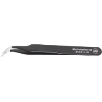 Wiha 32335 Precisiepincet 7a Spits, gebogen, rond, fijn 130 mm