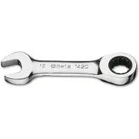 Beta Omschakelbare ratelringsteeksleutels, recht kort model 142C 13 - 001420113
