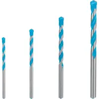 Bosch 4-delige universeelborenset: 4 mm, 5 mm, 6 mm, 8 mm