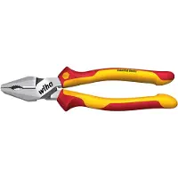 Wiha Krachtcombinatietang Industrial electric met DynamicJoint en OptiGrip in blister | 225 mm - 35465 - 35465