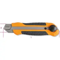 Beta Utensili Afbreekmes, 25 mm, anti-slip twee componenten handgreep 1773A - 017730000