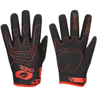 O'Neal Sniper Elite Zwart Rood Motorcross Handschoenen Maat L