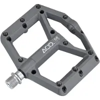 ACID Pedalen Flat C1-IB - Grote voetafdruk - Verstelbare pinnen - Plastic - 330g - L115xB100xH19 mm - Grijs