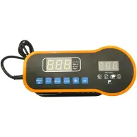 Megaform ballenpomp digitaal met automatische stop en LED display.