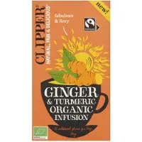 Clipper 3x Thee Ginger & Tumeric 20 Stuks