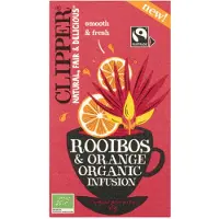 Clipper Rooibos, Orange Biologische Infusie 20 Theezakjes