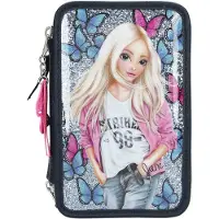 Topmodel 3-vaks etui gevuld BUTTERFLY