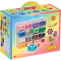 Hama Storage Box Midi Beads Construction Game Veelkleurig Kinderen
