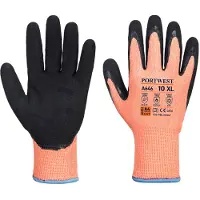 Portwest Vis-Tex Winter HR Cut Glove Nitrile