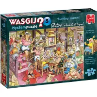 Diset Wasgij Retro Mystery 5, 1000 stukjes, Puzzel, Comic, 12 jaar/jaar