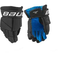Bauer Hg X Ijshockey Handschoenen (youth) Zwart / Wit 08.0"