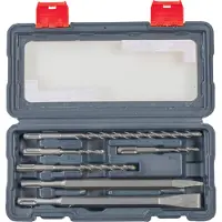 Kwb 109166 40CR-staal Beitelset 6-delig 5 mm, 6 mm, 8 mm, 10 mm SDS-Plus 1 set(s)