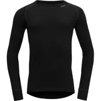 Devold - Expedition Shirt - Merino-ondergoed S, zwart