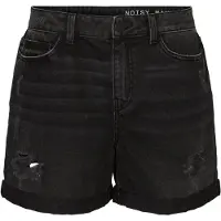 Noisy May Jeans 'Smiley' black denim