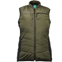 Heat Experience Bodywarmer Women Heated Vest Green-XL