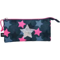 TOPModel etui met ster wrijfpailletten
