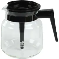 Moccamaster Glazen kan KB74* voor koffiezetapparaten met handmatige druppelstopfunctie, 1,25 l (59838)