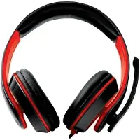 Esperanza EGH300R Headset Hoofdband Zwart, Rood