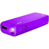 Trust Primo PowerBank 4400 mAh - Neon Paars