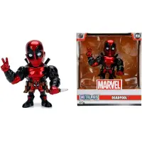 Marvel Jada Speelfiguur Deadpool 10 Cm Die-cast Rood/zwart