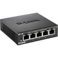 D-Link DES-105 DES-105 Netwerk switch 5 poorten 100 MBit/s