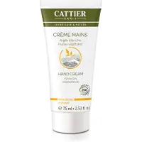Cattier Hand Cream - White Clay & Vegetable Oils 75 ml Huidcrème