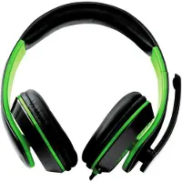 Esperanza EGH300G Stereofonisch Hoofdband Zwart, Groen hoofdtelefoon
