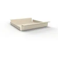 STEELLISH Dienblad ONI small | aluminium wit 29x34x5x5 cm dienbladen | NADUVI