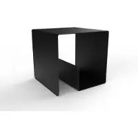STEELLISH Bijzettafel ONI | metaal zwart 45.5x48x45x45 cm bijzettafels | NADUVI