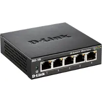 D-Link DGS-105 onbeheerde switch [5x Gigabit Ethernet]