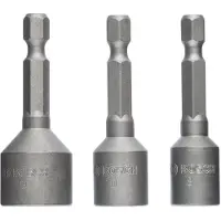 Bosch Accesorios 2608551078 Dopsleutelinzetstuk 8 mm, 10 mm, 13 mm Aandrijving Zeskant 50 mm 1 set(s)