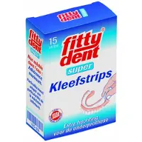 Fittydent 4x Kleefstrips 15 Stuks