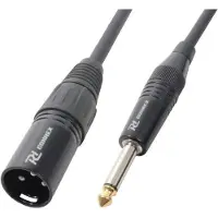 PD Connex XLR (m) - 6,35mm Jack mono (m) audiokabel - 8 meter